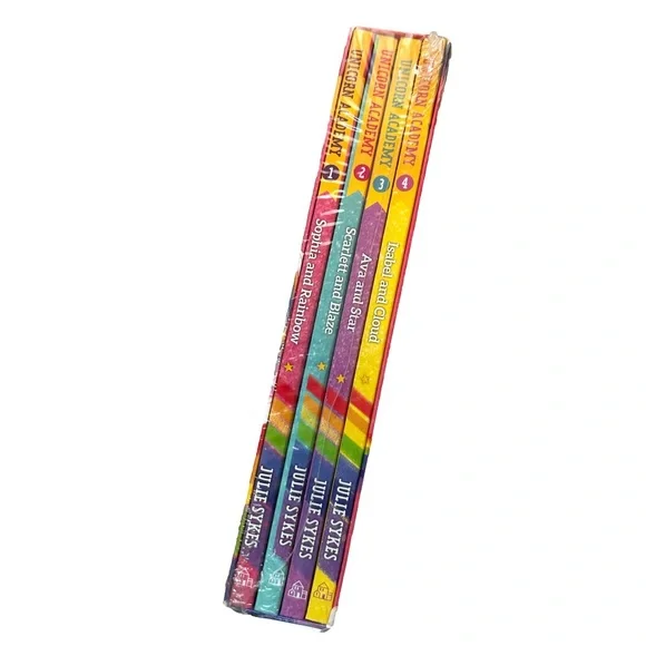Unicorn Academy Box Set Books 1-4 Julie Sykes NEW Sealed | Ages 6-9 - Picture 6 of 6
